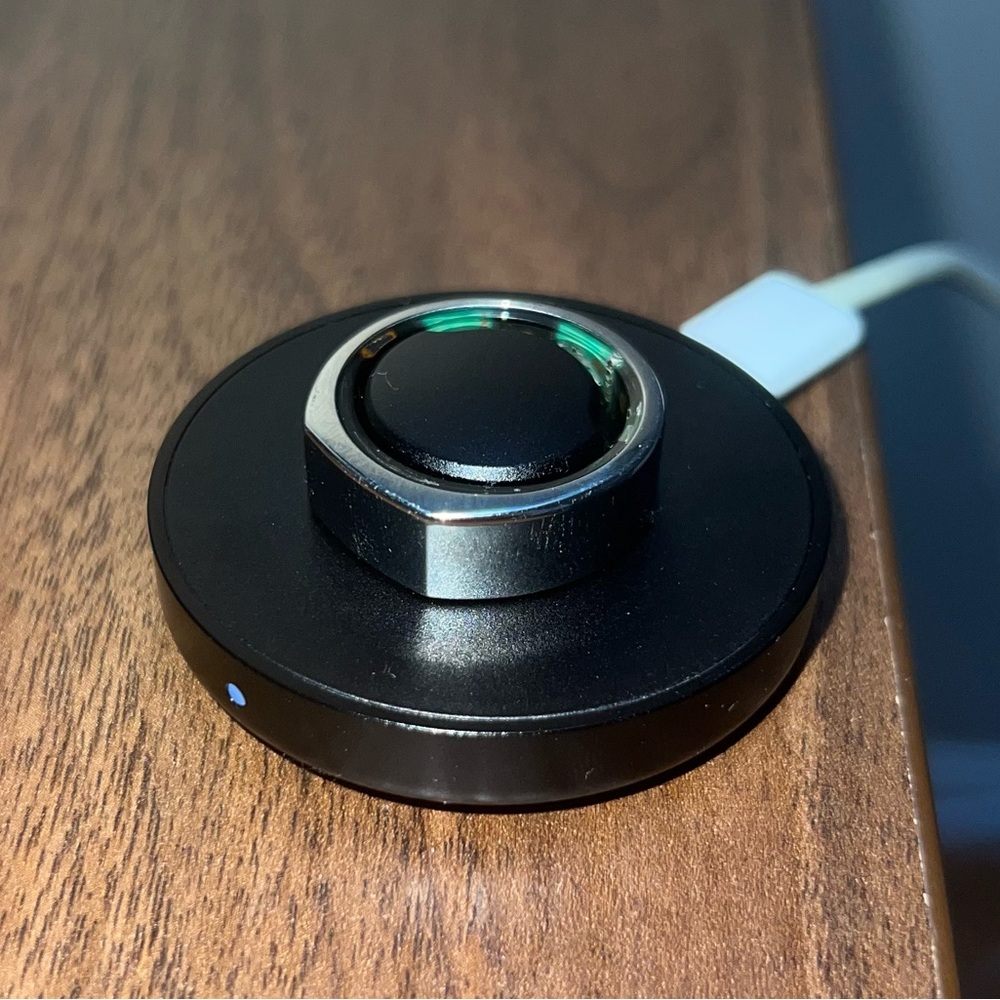 Oura Ring Generation 2 Heritage Silver - Size 8